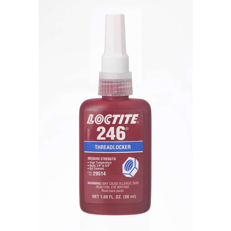 LOCTITE 246 Vysokoteplotní zajišťovač závitů se střední pevností - 50 ml | hanak-trade.cz